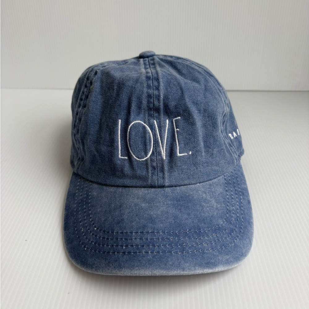 Rae Dunn Blue Denim Love Hat